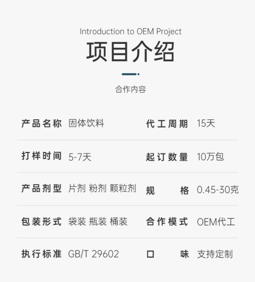 固體飲料代加工項(xiàng)目介紹-健之源