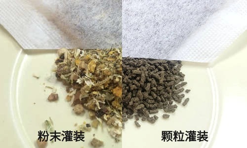 兩種茶包灌裝形式-健之源