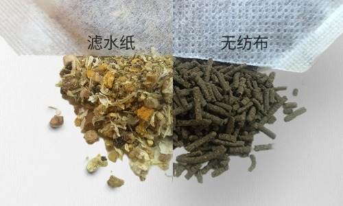 兩種茶包材質(zhì)與內(nèi)容物